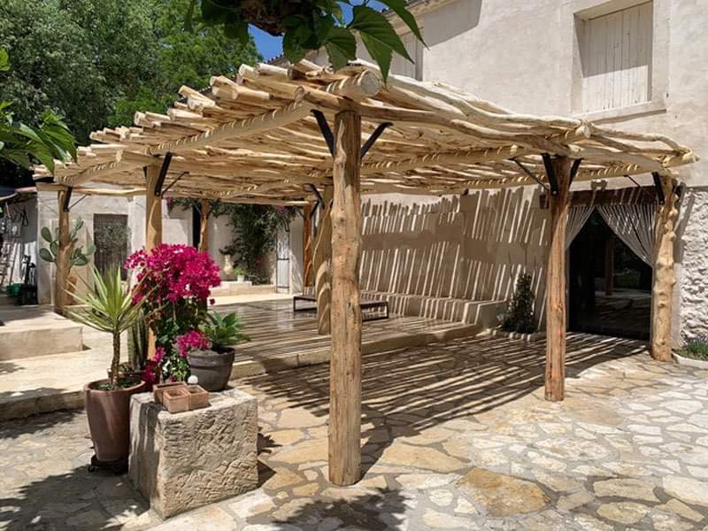 Pergola en bois