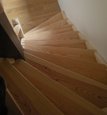 Escalier en pin maritime