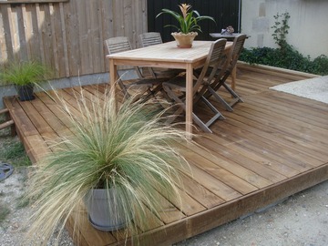 Lames de Terrasse Casteljalousaine en noueux