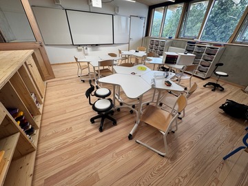 Parquet pin maritime sans nœud école Gradignan