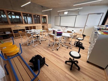 Parquet pin maritime sans nœud école Gradignan