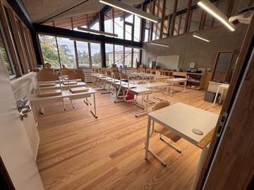 Parquet pin maritime sans nœud école Gradignan