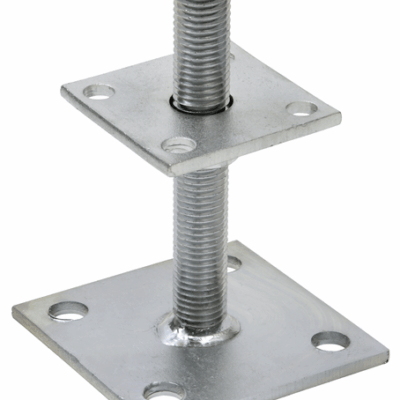 Pied de poteau de charpente réglable