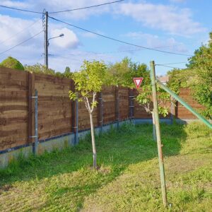 Clôture / Palissade en bois