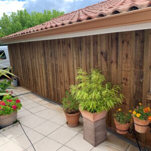 Volige et lame de terrasse en pin maritime