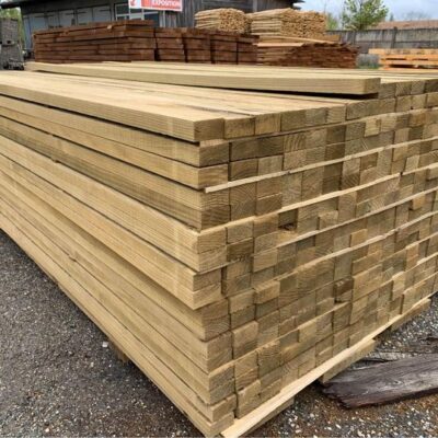 Lambourdes et plots terrasse