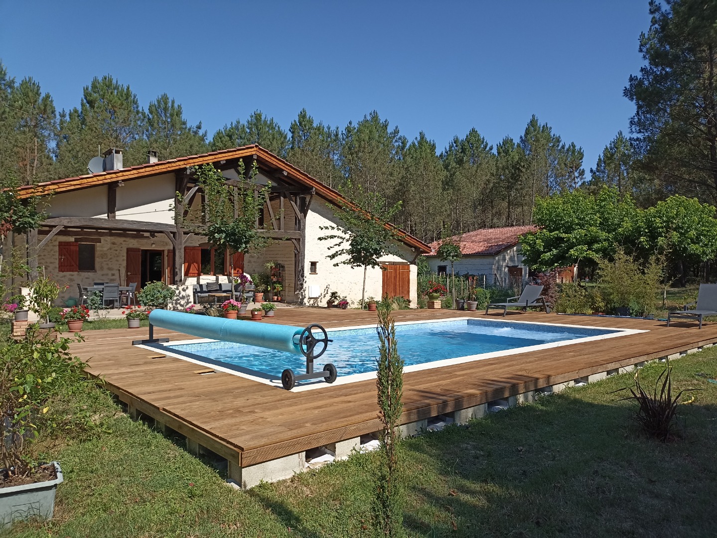 Lames de terrasse bazadaises sans nœud