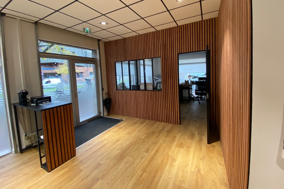 Claire voie en tasseaux d'aménagement