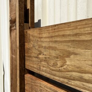 Clôture / Palissade en bois