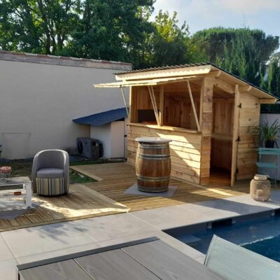 Volige sèche en largeur fixe