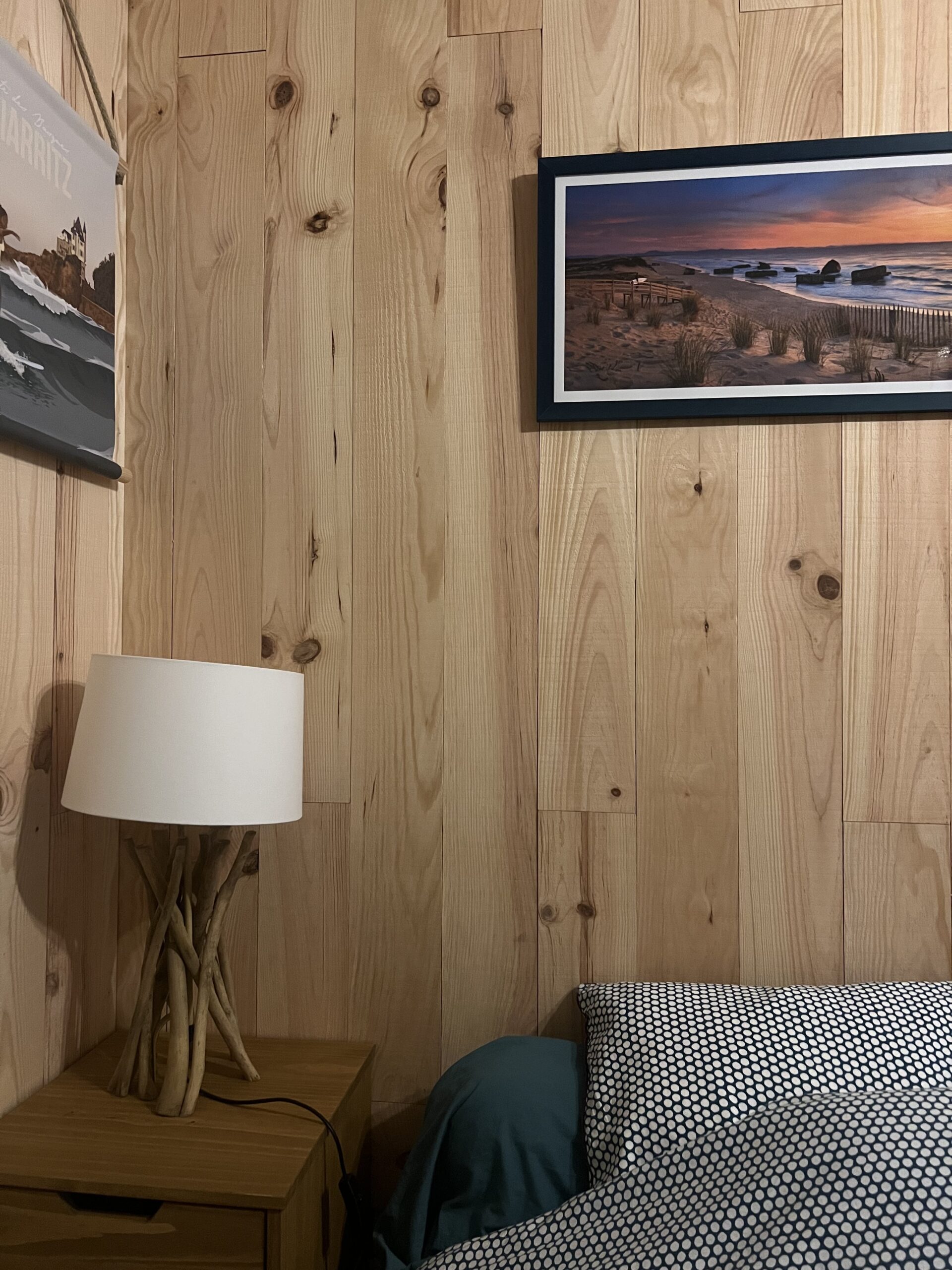 Volige rainure & languette chambre