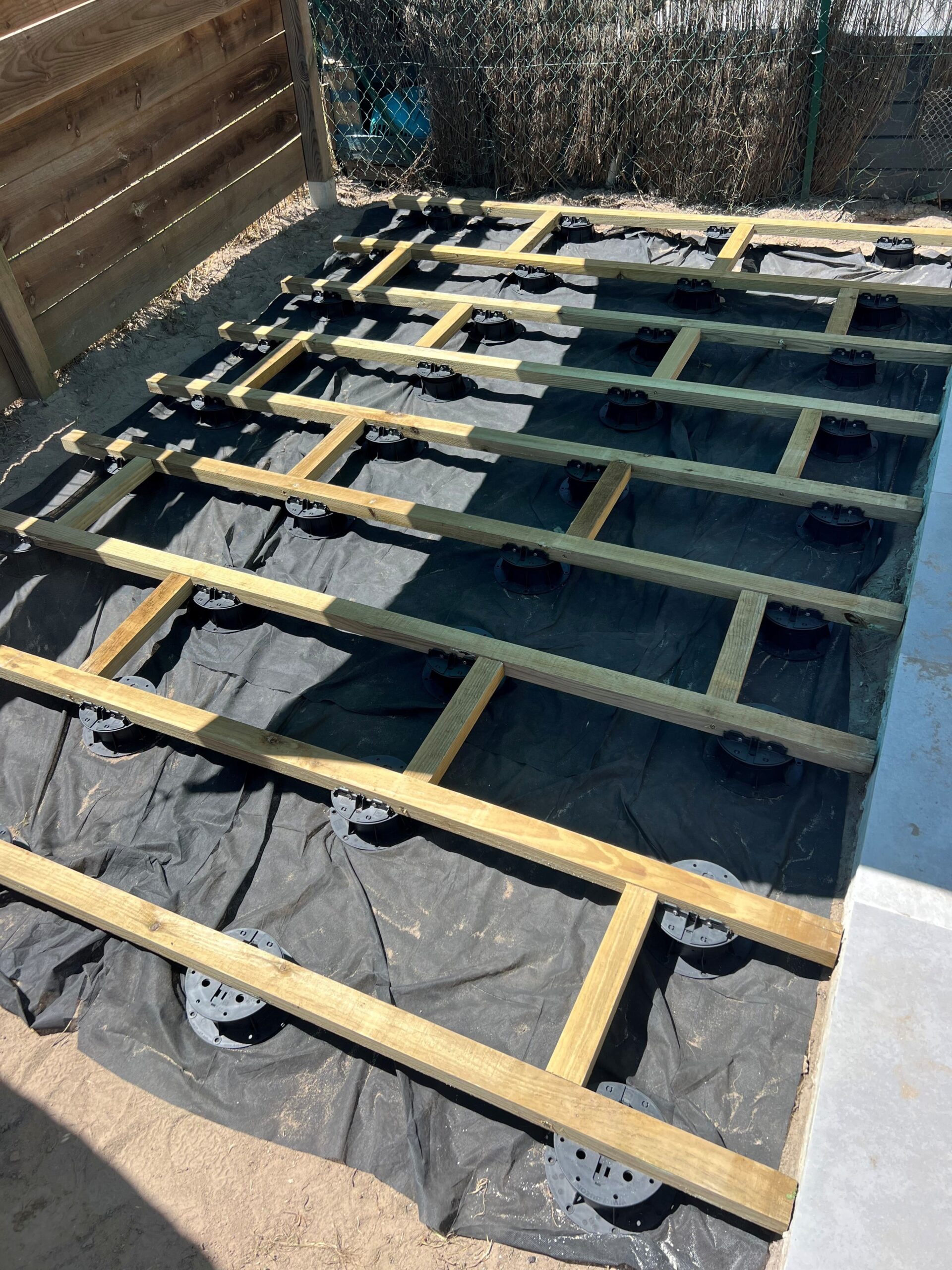 Plot terrasse bois 60/90 mm