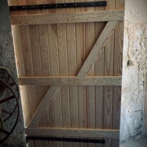 Volet en pin maritime