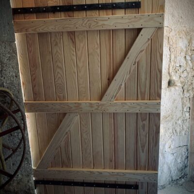 Volet en pin maritime