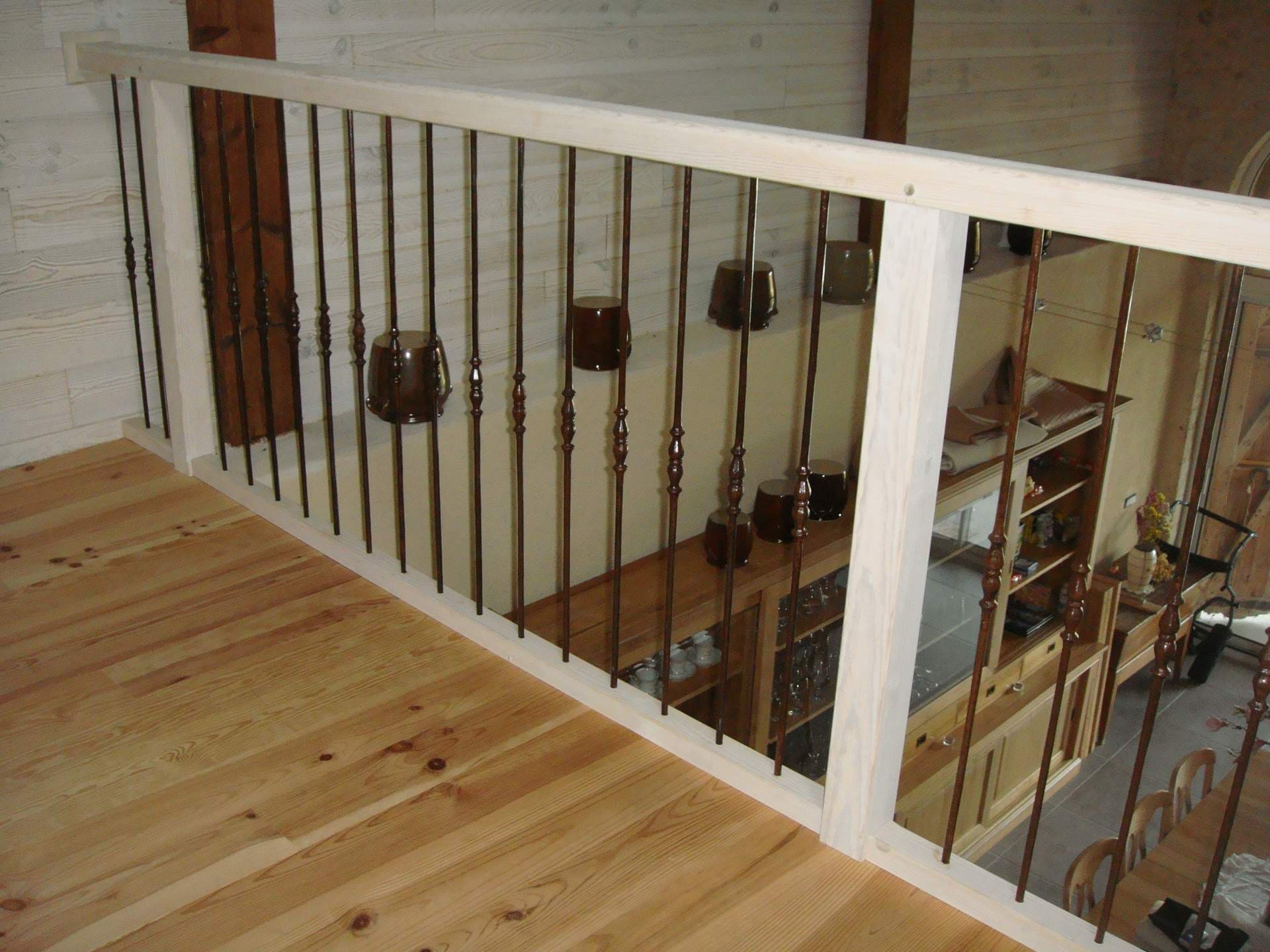 Parquet mezzanine 140 PN vue de dessous