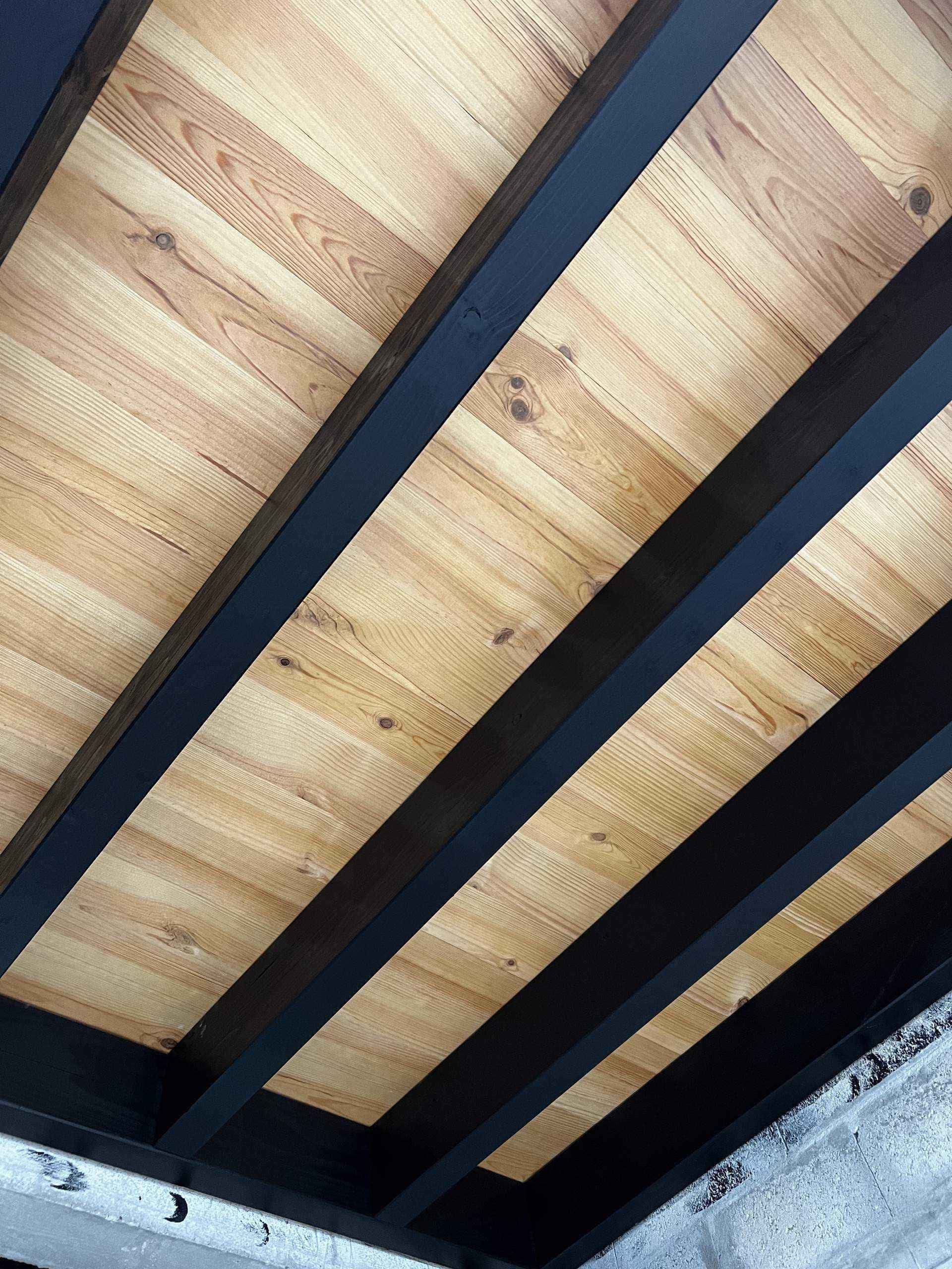 Parquet mezzanine 140 PN vue de dessus