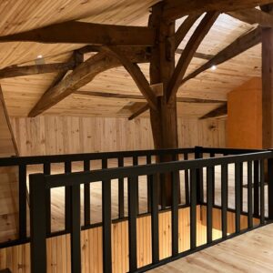 Parquet 140 éco avec finition huile cire chêne fumé