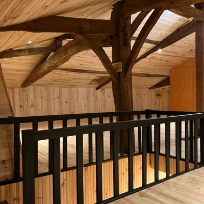 Parquet 140 éco avec finition huile cire chêne fumé