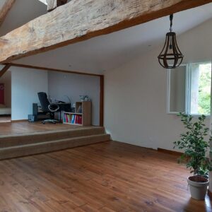 Parquet 140 éco avec finition huile cire chêne fumé