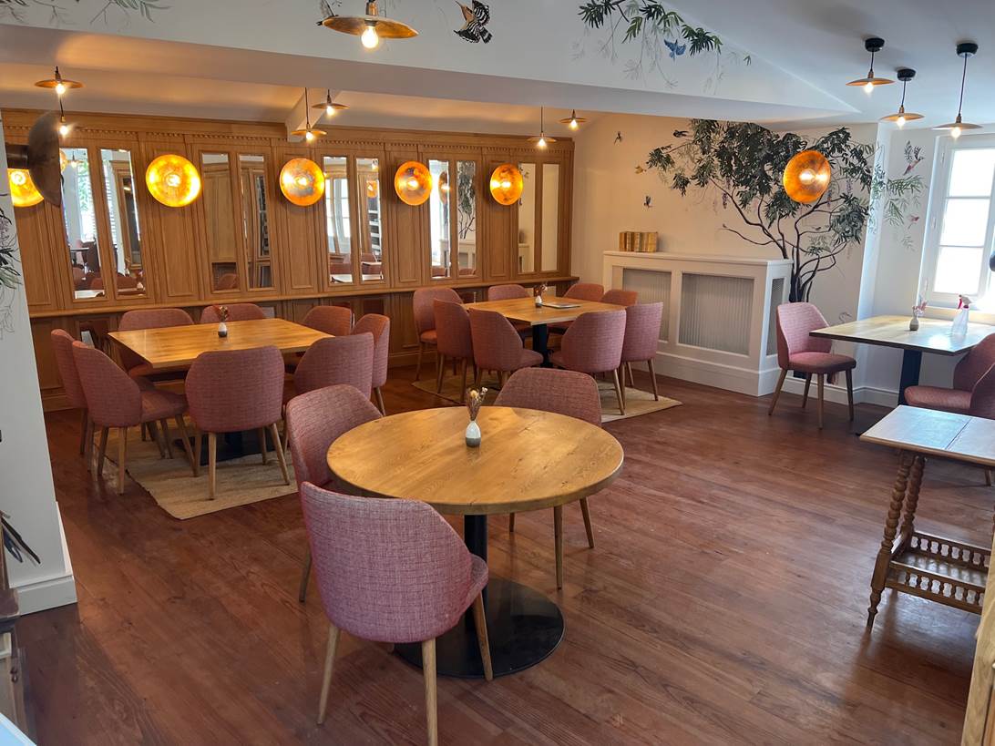 Parquet gemmé au logis de la Cadène à Saint Emilion