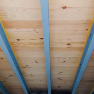 Parquet mezzanine vue de dessus