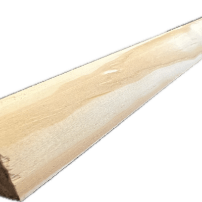 Quart de rond en pin maritime